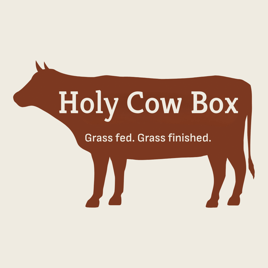 Holy Cow Box. Grass Fed. Grass Finished.